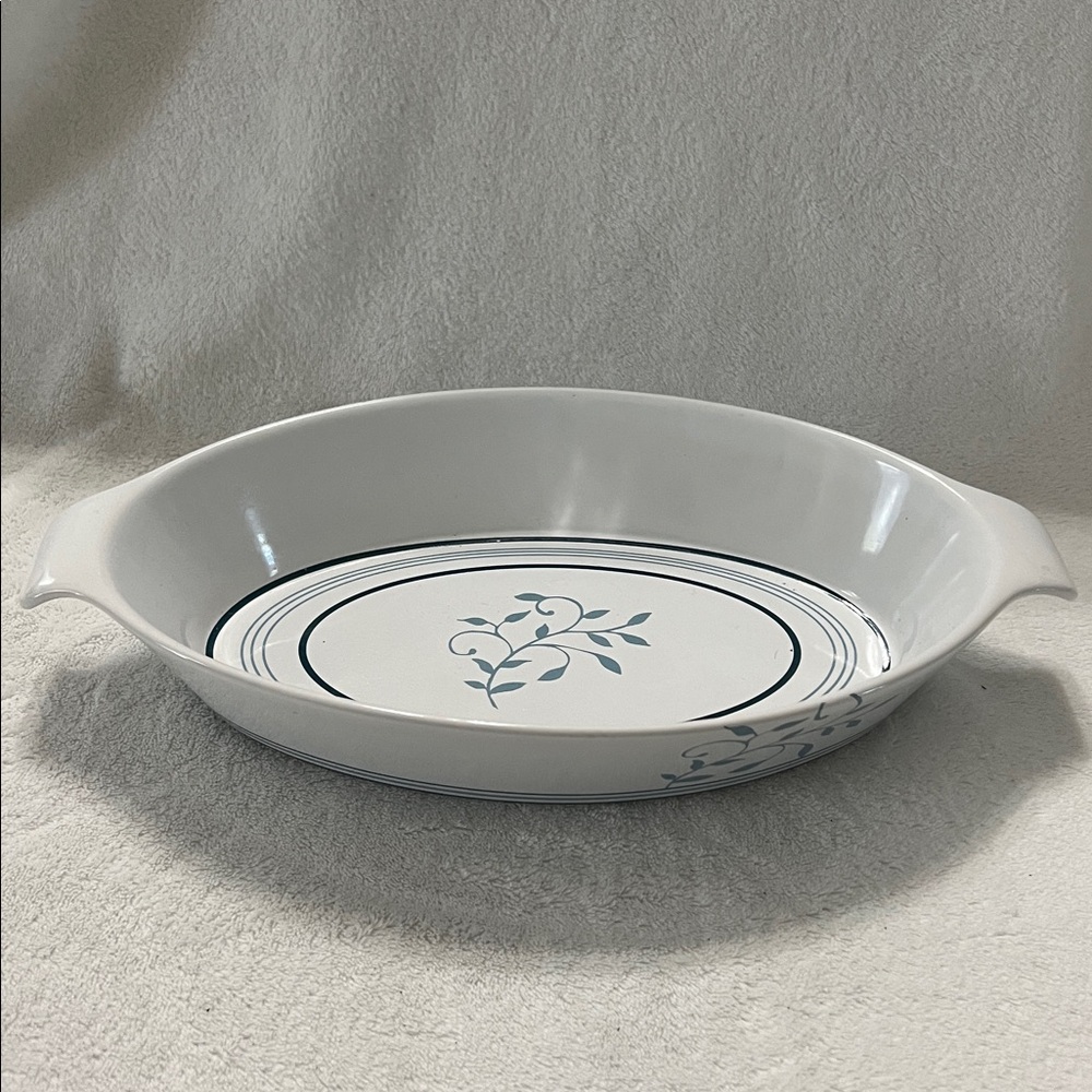 E Au Gratin Oval Baking Dish